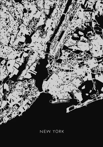 New York City Map by Pictufy Studio II