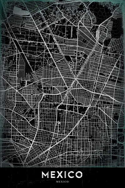 Mexico City Street Grid by StudioSix