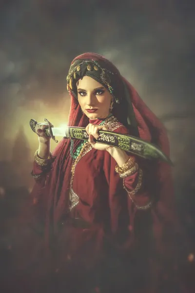 Powerful Red Warrior by Ajar Setiadi
