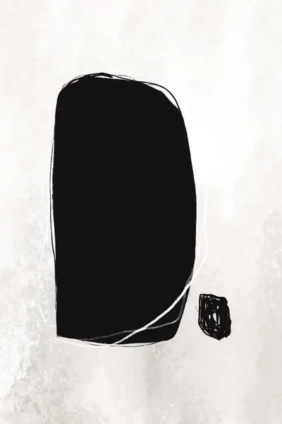 Bold Black Shapes by uplusmestudio