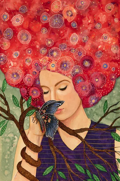 Gentle Butterfly Connection by Sylvie Demers