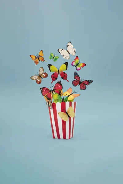 Whimsical Butterfly Pop by Julia Ramiro