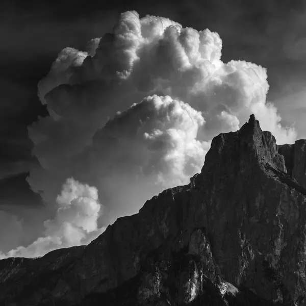 Dramatic Mountain Clouds by Andy Dauer