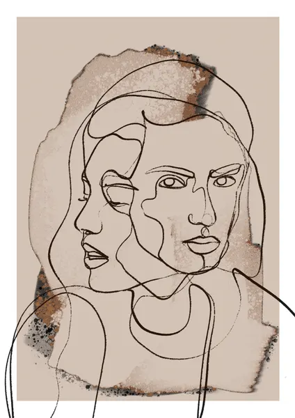Duality in Lines by Treechild