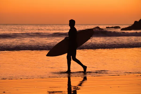 Golden Hour Surfer by Victor Zhang