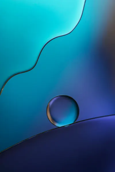 Tranquil Fluid Sphere by Rina Barbieri