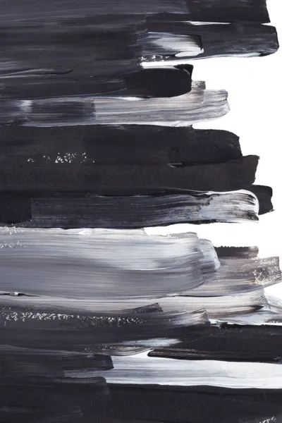 Monochrome Brushstrokes by uplusmestudio