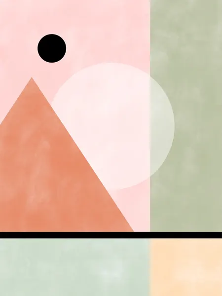 Geometric Desert Shapes by Elena Ristova