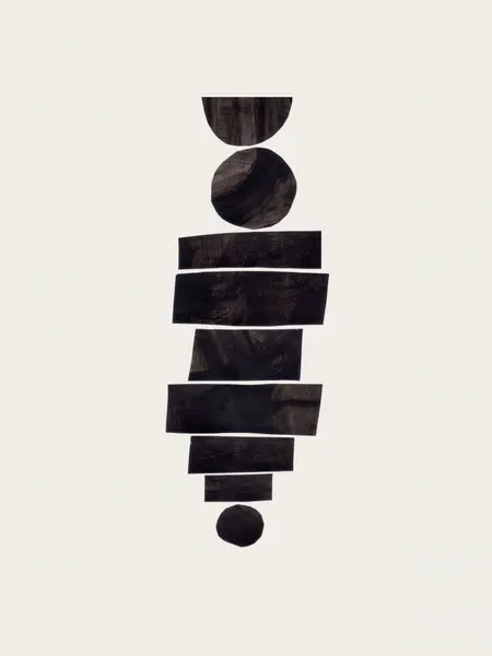 Balanced Abstract Shapes by Ejaaz Haniff