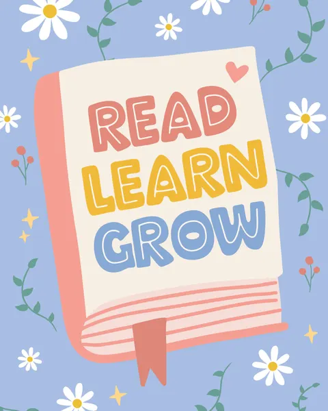 Read Learn Grow Book by KsanaKalpa