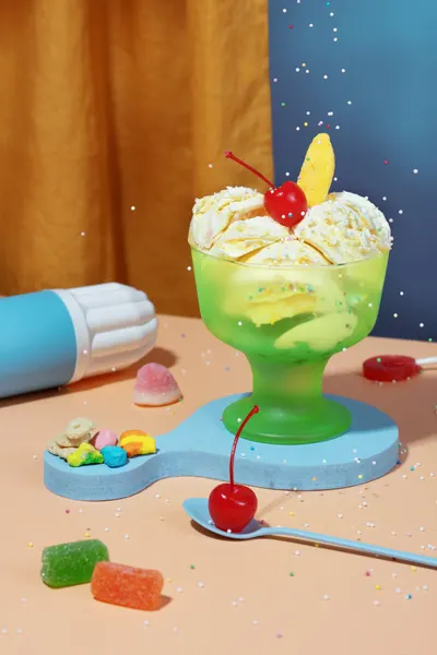 Playful Dessert Sundae by Julia Ramiro