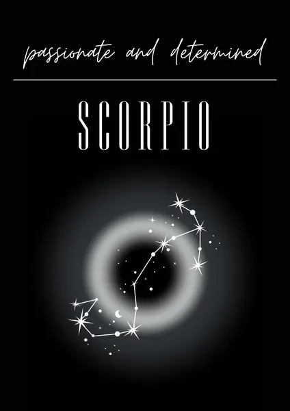 Passionate Scorpio Constellation by Amélie