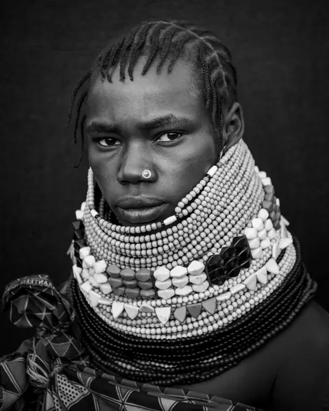 Dignified Beaded Portrait by Max Vere-Hodge