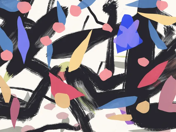 Dynamic Abstract Strokes by Little Dean