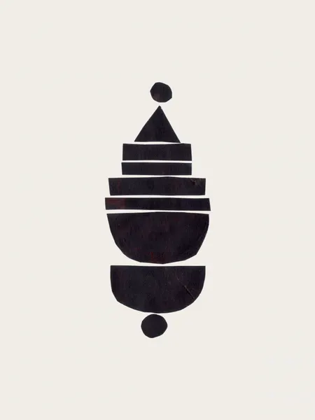 Minimalist Geometric Stack by Ejaaz Haniff