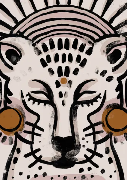Leopard's Tranquility by Treechild