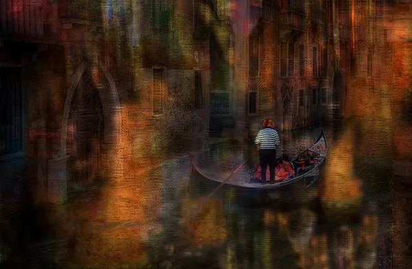 Dreamy Venice Canal by Anette Ohlendorf
