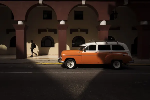 Classic Orange City Scene by Dan Mirica