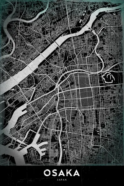 Osaka City Map by StudioSix