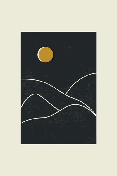 Abstract Twilight Landscape by jay stanley