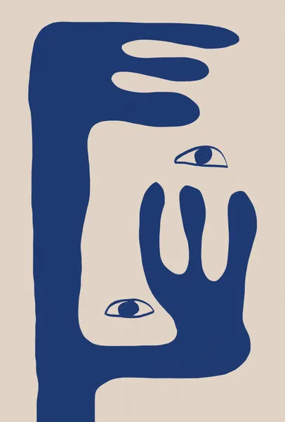 Abstract Face No1. by THE MIUUS STUDIO