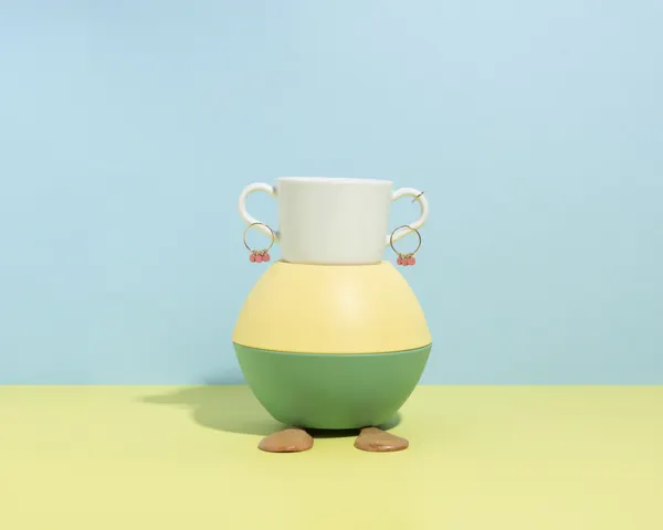 Playful Still Life Composition by Julia Ramiro