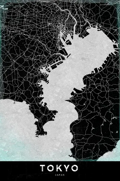 Tokyo City Map by StudioSix