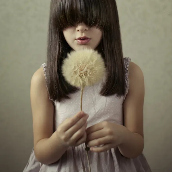Dreamy Dandelion Girl by Svetlana Bekyarova