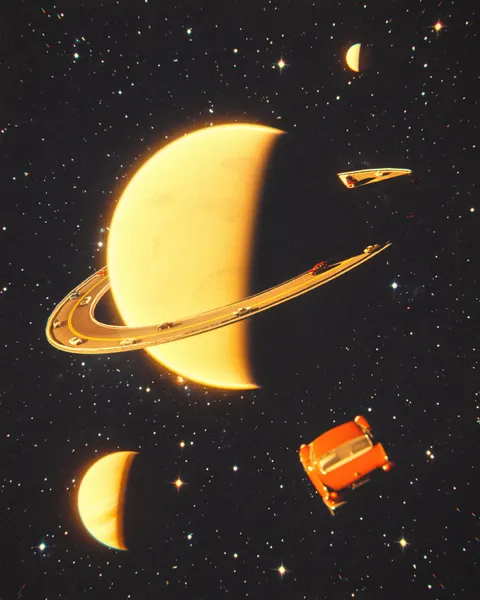 Rings of Saturn by Taudalpoi