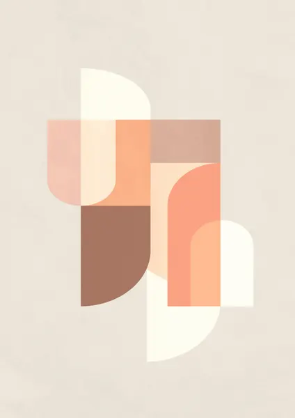 Retro Geometric III by Kathrin Pienaar