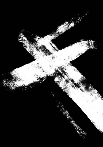 Bold Abstract Cross by Pictufy Studio II