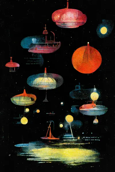Lanterns by Treechild
