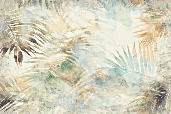 Faded Tropical Palms by Rafal Kulik