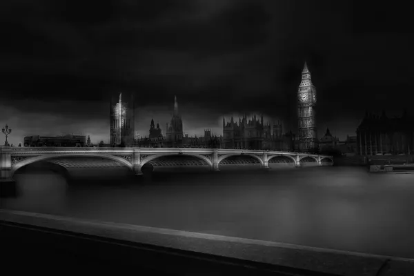 Big Ben Dark Thames by Olavo Azevedo