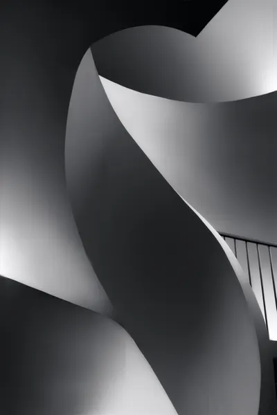 Spiraling Architectural Curves by Olavo Azevedo