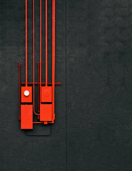 Industrial Red Lines by Arnon Orbach