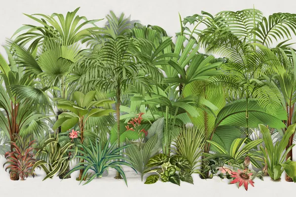Lush Tropical Jungle by Andrea Haase