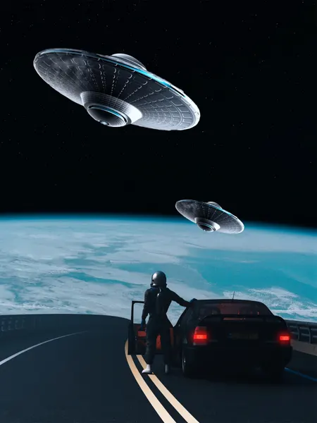 UFO Encounter Road Trip by Ritvik takkar