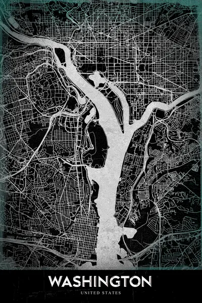 Washington DC City Map by StudioSix