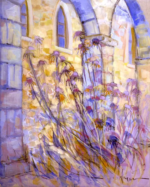 Sunlit Blossoms by Dorothy Fagan