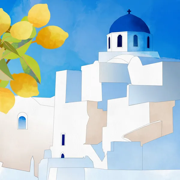 Santorini Neu by Ana Rut Bre