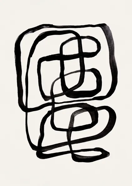 Abstract Lines I by Kathrin Pienaar