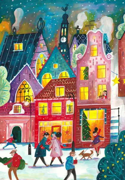 Christmas in Amsterdam by Caroline Bonne Müller
