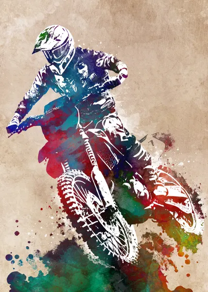 Colorful Motocross Energy by Justyna Jaszke