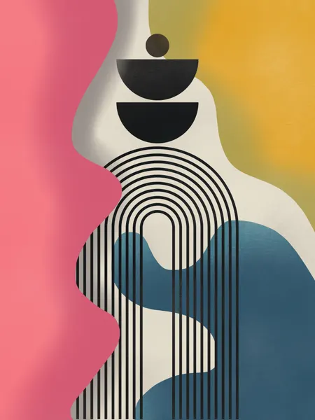 Modern Abstract Arch by Little Dean