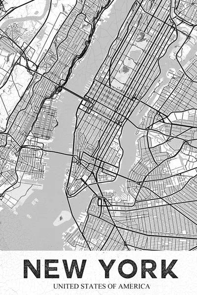 New York City Map by StudioSix