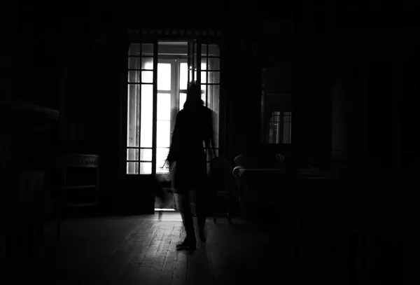 Mysterious Doorway Silhouette by Fernando Alves