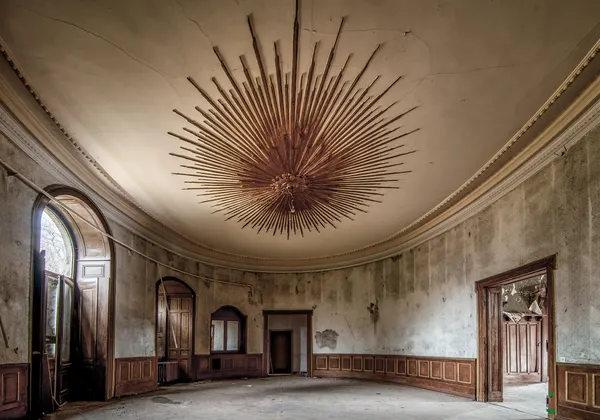 Forgotten Sunburst Hall by Hans Günther