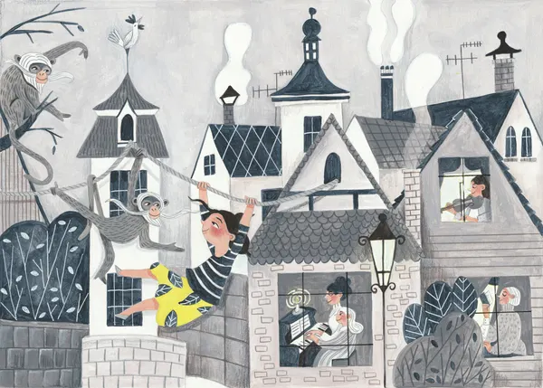 Exploring the big wide world by Caroline Bonne Müller