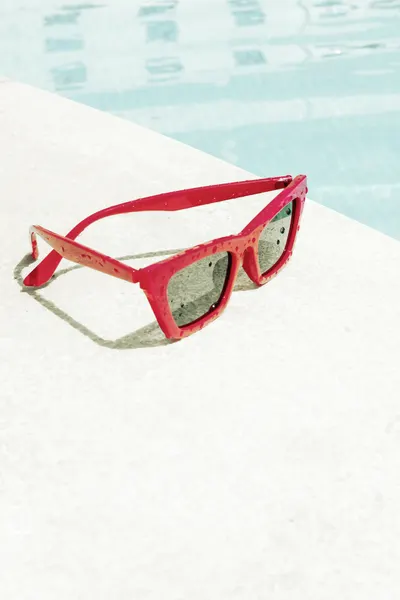 Red Poolside Sunglasses by Pictufy Studio III